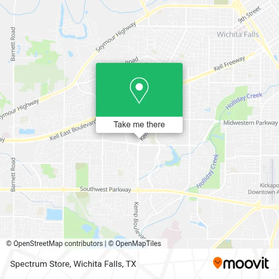 Spectrum Store map