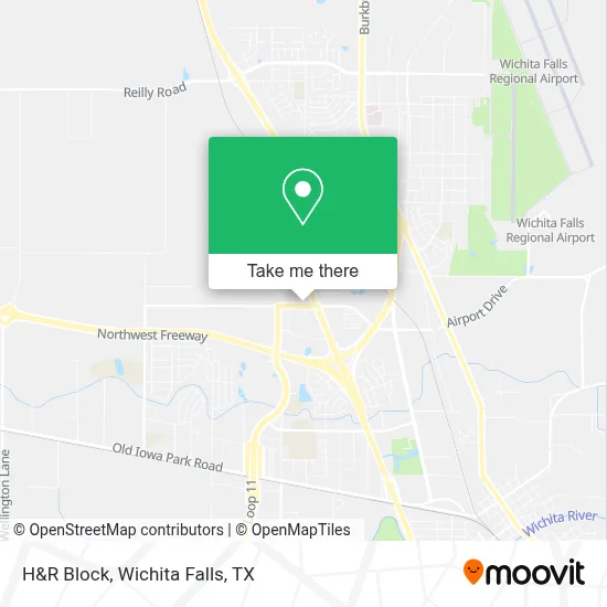 H&R Block map