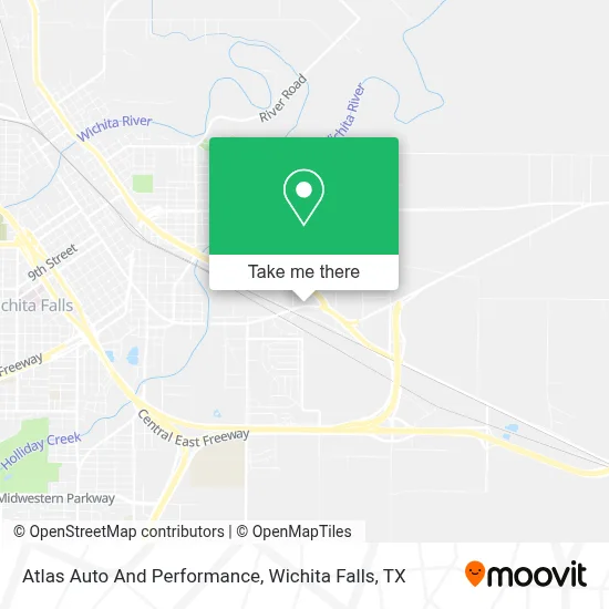 Atlas Auto And Performance map