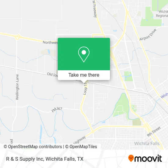 R & S Supply Inc map