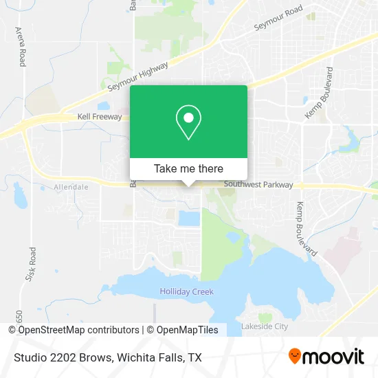 Studio 2202 Brows map
