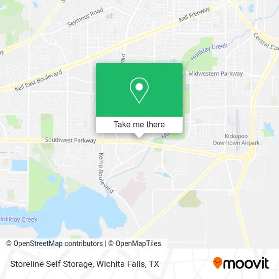 Storeline Self Storage map