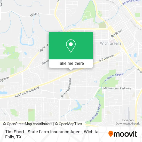 Tim Short - State Farm Insurance Agent map