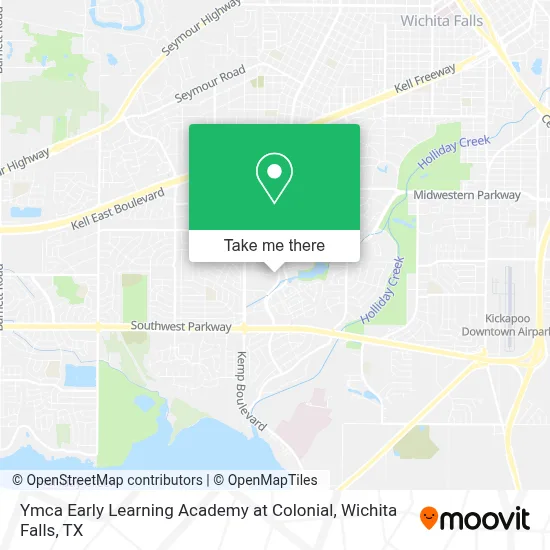 Ymca Early Learning Academy at Colonial map