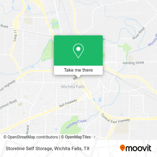 Storeline Self Storage map