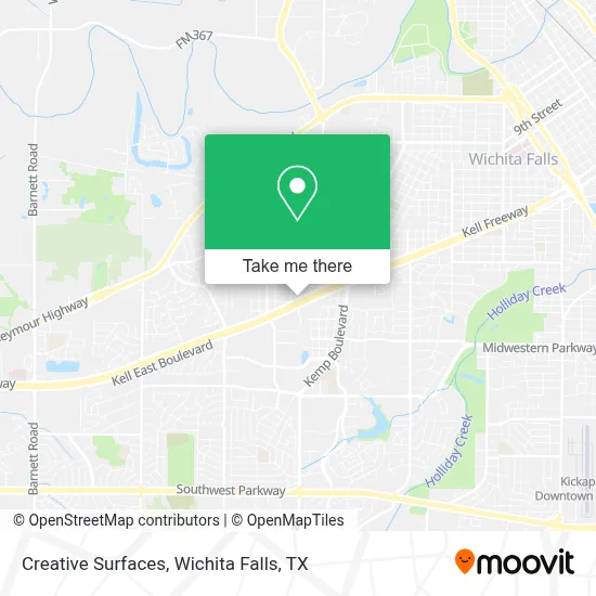 Creative Surfaces map