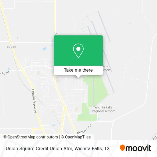 Union Square Credit Union Atm map