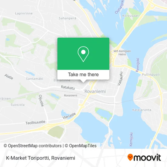 K-Market Toriportti map