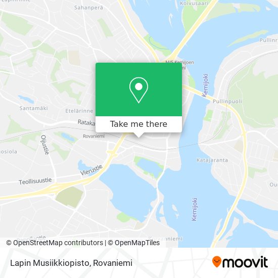 Lapin Musiikkiopisto map