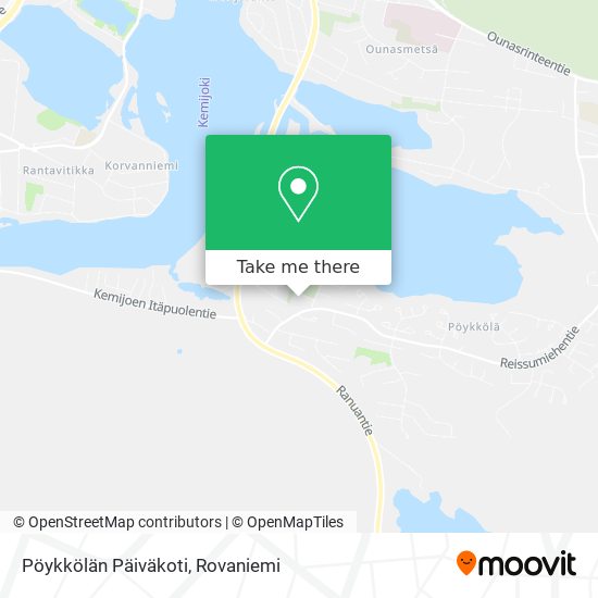 Pöykkölän Päiväkoti map