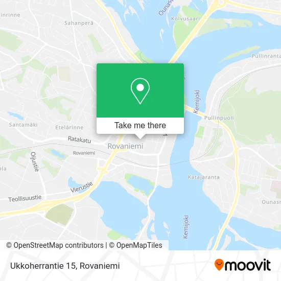 Ukkoherrantie 15 map