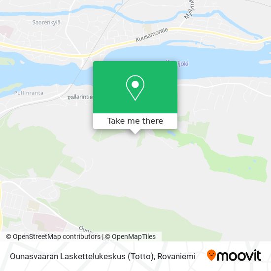 Ounasvaaran Laskettelukeskus (Totto) map