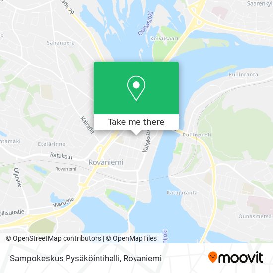 Sampokeskus Pysäköintihalli map