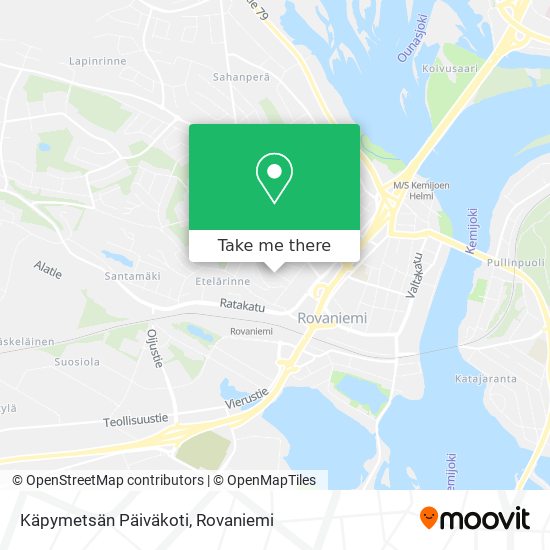 Käpymetsän Päiväkoti map