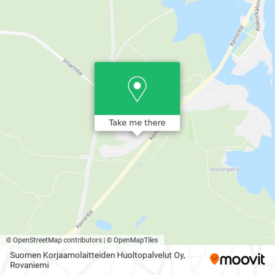 Suomen Korjaamolaitteiden Huoltopalvelut Oy map