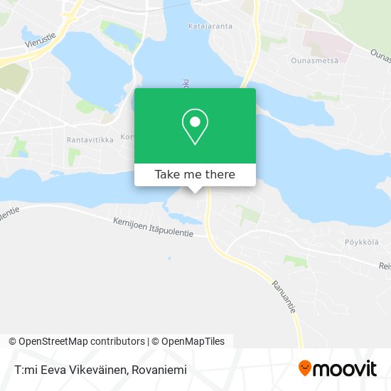 How to get to T:mi Eeva Vikeväinen in Rovaniemi by Bus?