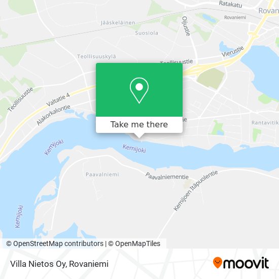 Villa Nietos Oy map