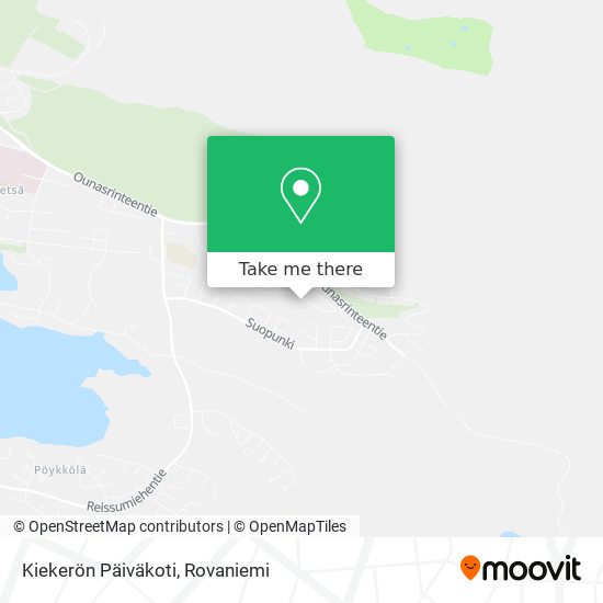 Kiekerön Päiväkoti map