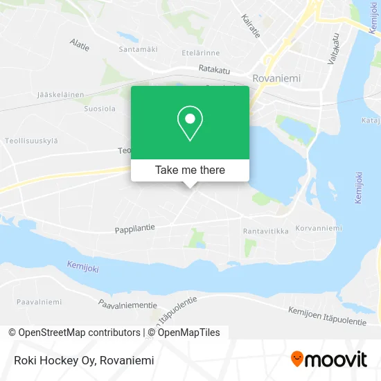 Roki Hockey Oy map