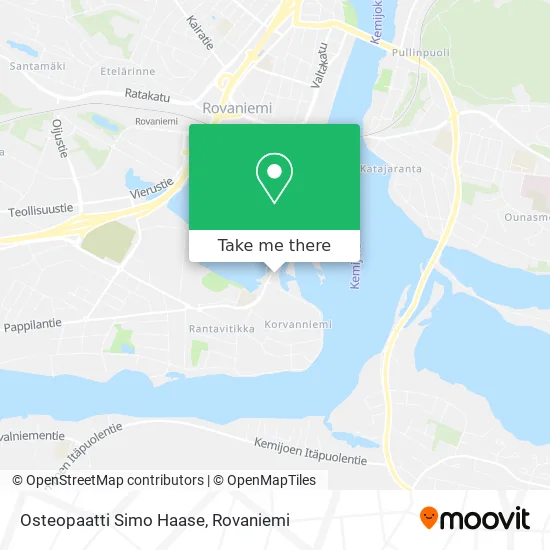 Osteopath Simo Haase map