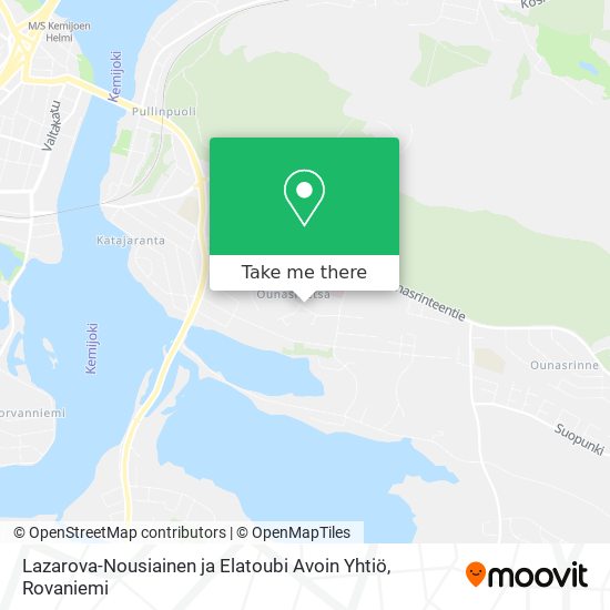 Lazarova-Nousiainen ja Elatoubi Avoin Yhtiö map