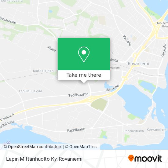 Lapin Mittarihuolto Ky map