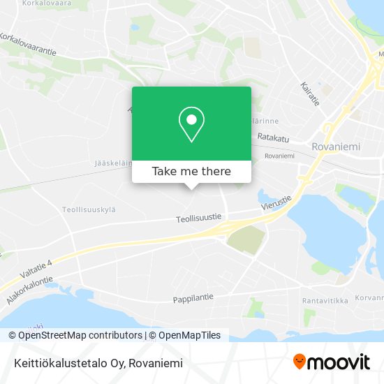 Keittiökalustetalo Oy map