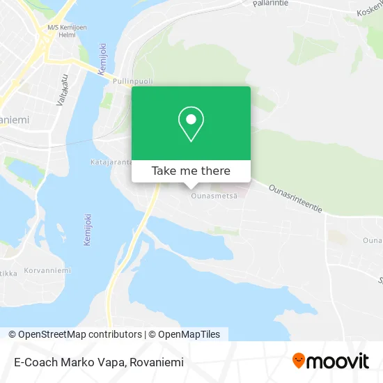 E-Coach Marko Vapa map
