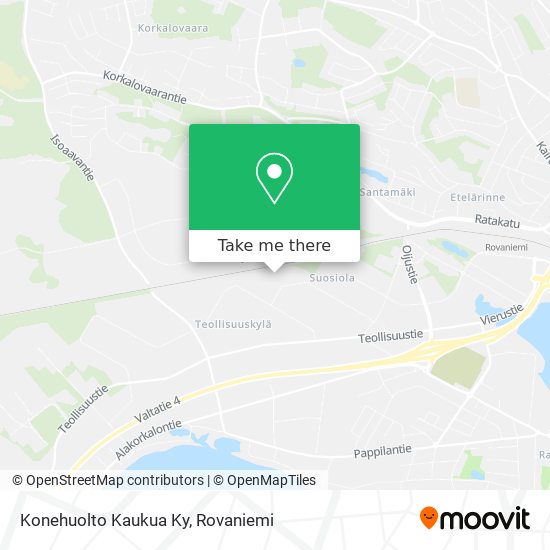 Konehuolto Kaukua Ky map