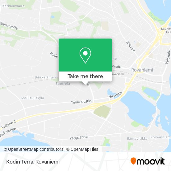 How to get to Kodin Terra in Rovaniemi by Bus?