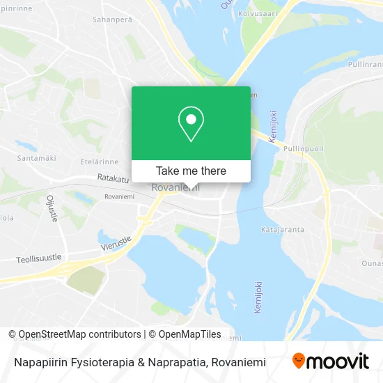 Napapiiri Physiotherapy & Naprapathy map
