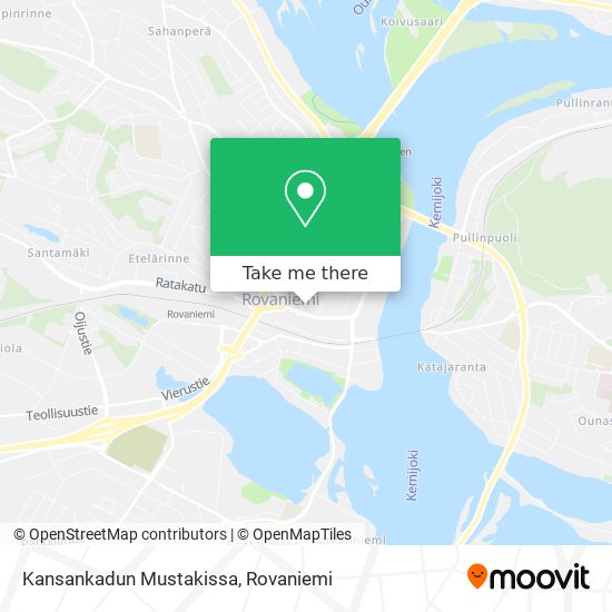 Kansankadun Mustakissa map
