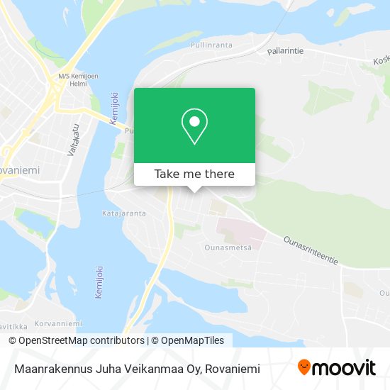 Maanrakennus Juha Veikanmaa Oy map