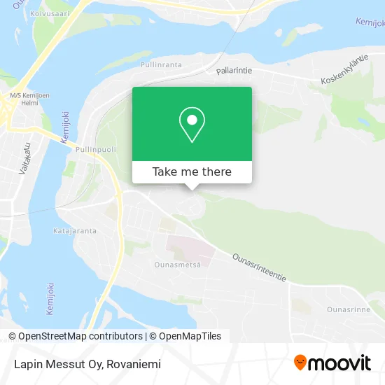 Lapland Exhibitions Ltd map