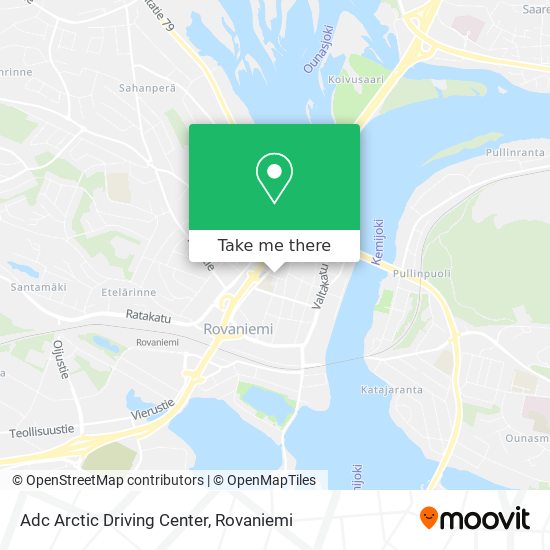How to get to Adc Arctic Driving Center in Rovaniemi by Bus?