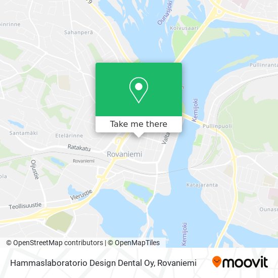 Hammaslaboratorio Design Dental Oy map