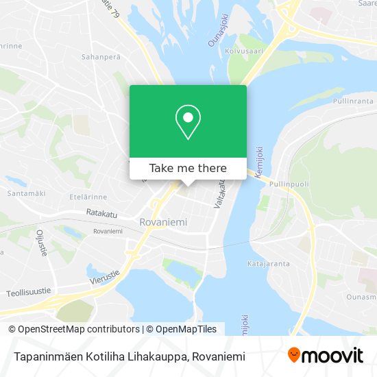 Tapaninmäen Kotiliha Lihakauppa map