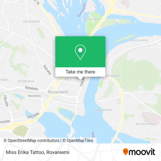 Miss Erika Tattoo map