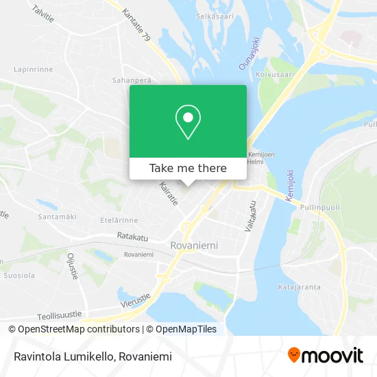 Ravintola Lumikello map