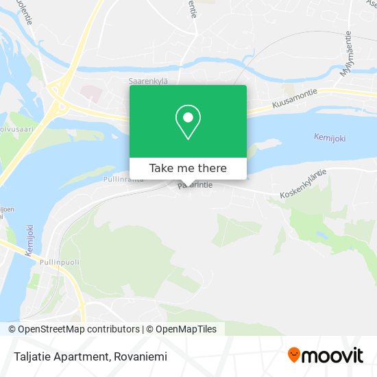 Taljatie Apartment map