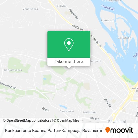 Kankaanranta Kaarina Parturi-Kampaaja map