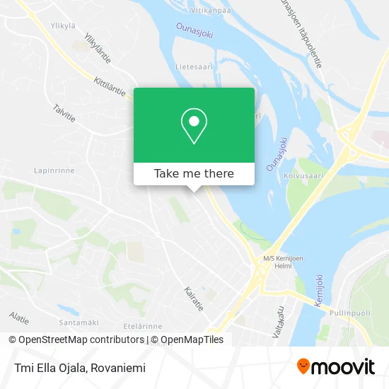 Business Ella Ojala map