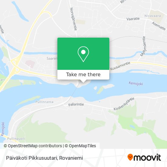 Päiväkoti Pikkusuutari map