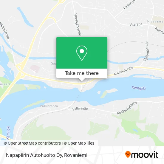 Napapiiri Auto Service Oy map