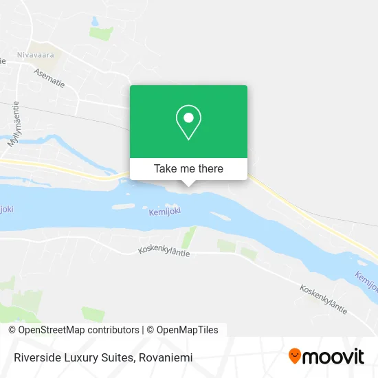 Riverside Luxury Suites map