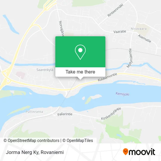 Jorma Nerg Partnership map