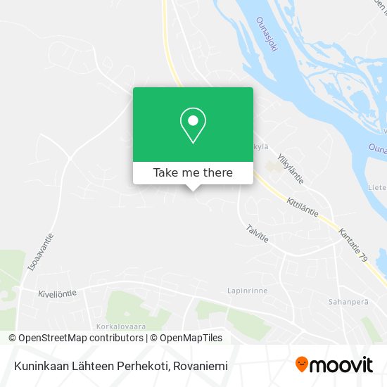 Kuninkaan Lähteen Perhekoti map