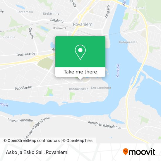 Asko ja Esko Sali map