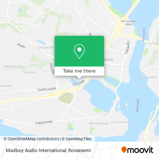 Madboy Audio International map