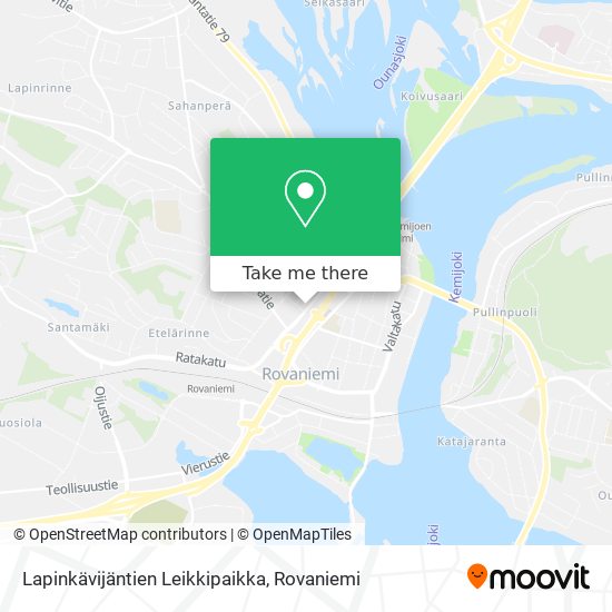 Lapinkävijäntien Leikkipaikka map